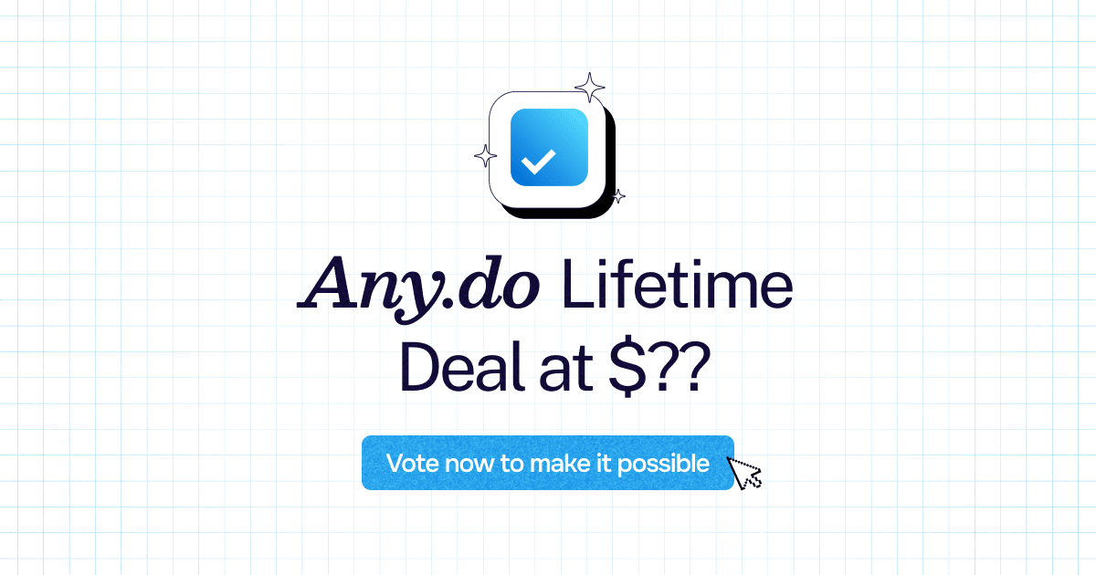 Any.do Lifetime Deal: Eliminate Recurring Fees Forever