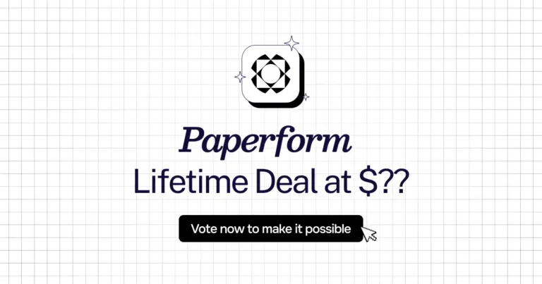 Paperform Lifetime Deal
