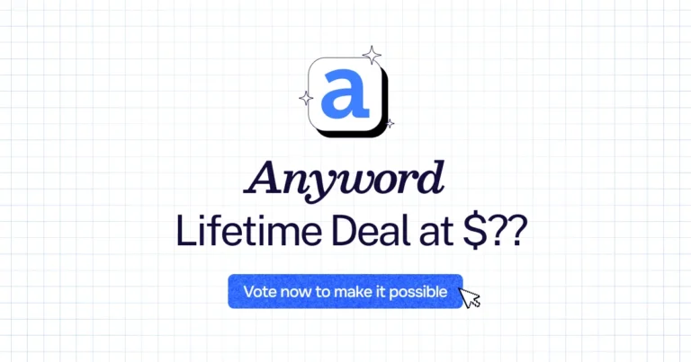 Anyword Lifetime Deal