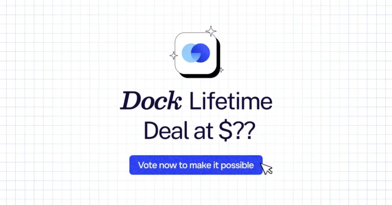 Dock lifetime deal