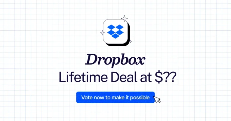 Dropbox lifetime deal