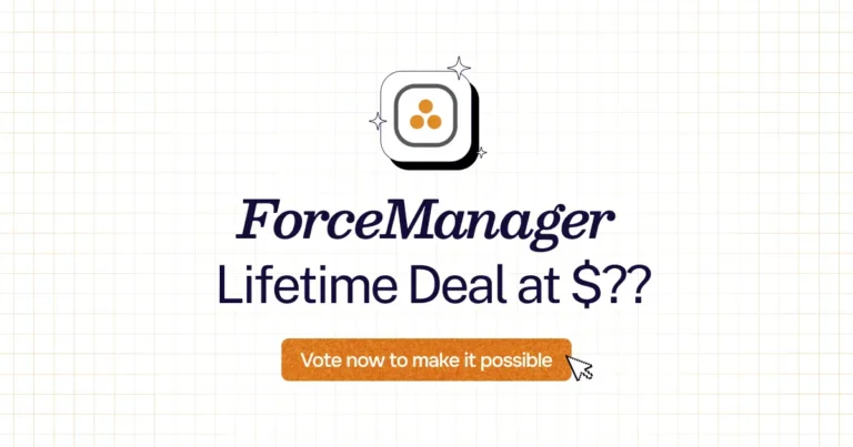 ForceManager lifetime deal