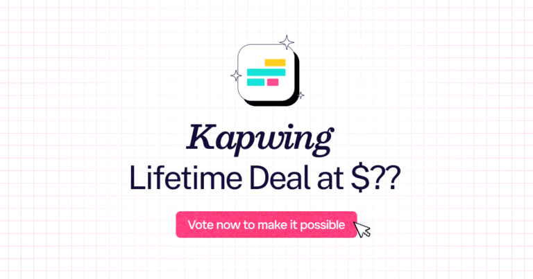 Kapwing Lifetime Deal