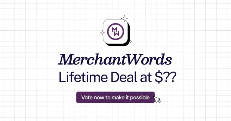MerchantWords Lifetime Deal