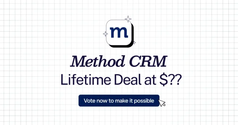 Method CRM lifetime deal