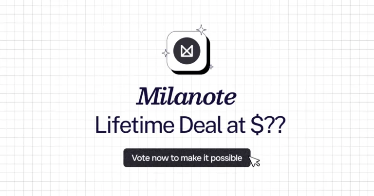 Milanote lifetime deal