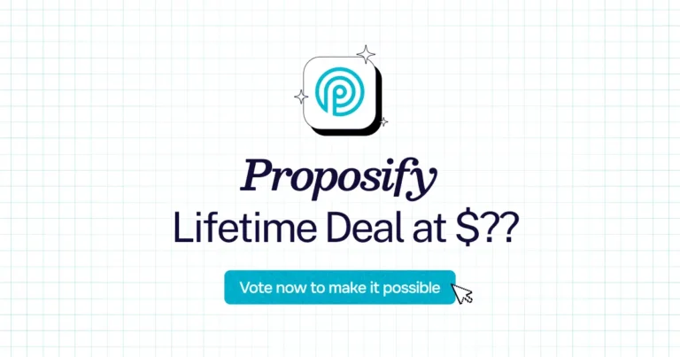 Proposify lifetime deal