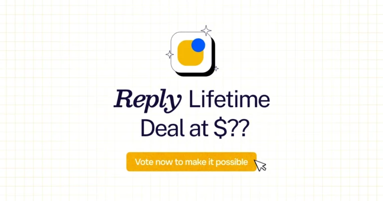 Reply lifetime deal
