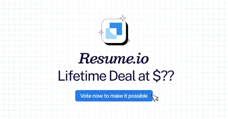 Resume.io Lifetime Deal
