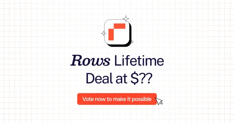 Rows lifetime deal
