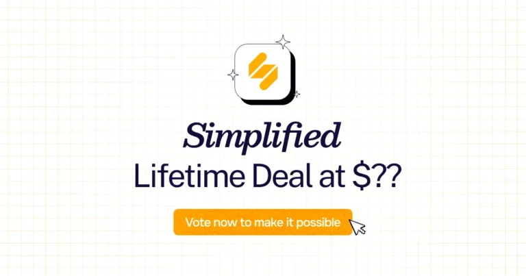 Simplified lifetime deal