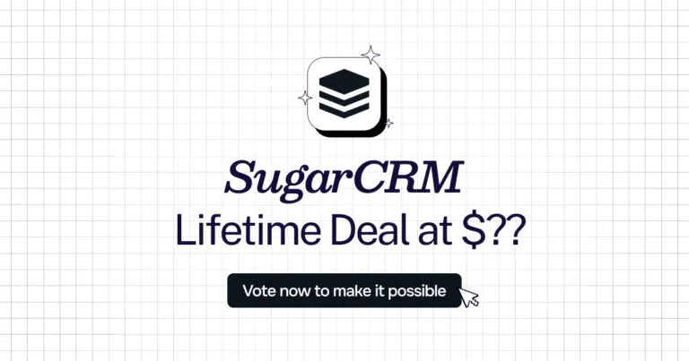 SugarCRM Lifetime Deal