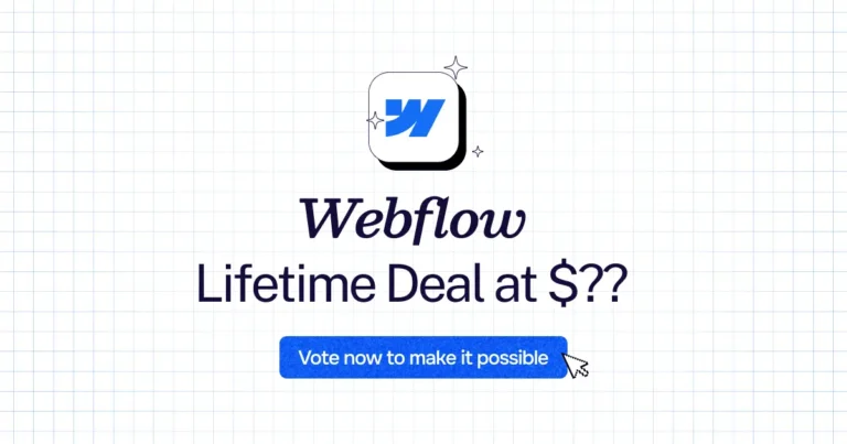 Webflow Lifetime Deal