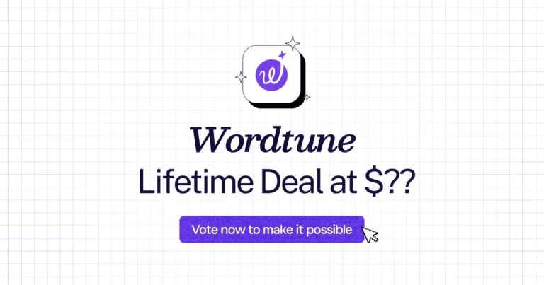 Wordtune lifetime deal