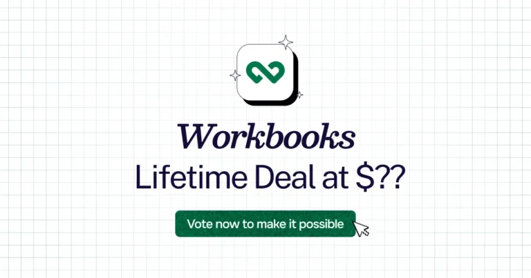 Workbooks lifetime deal