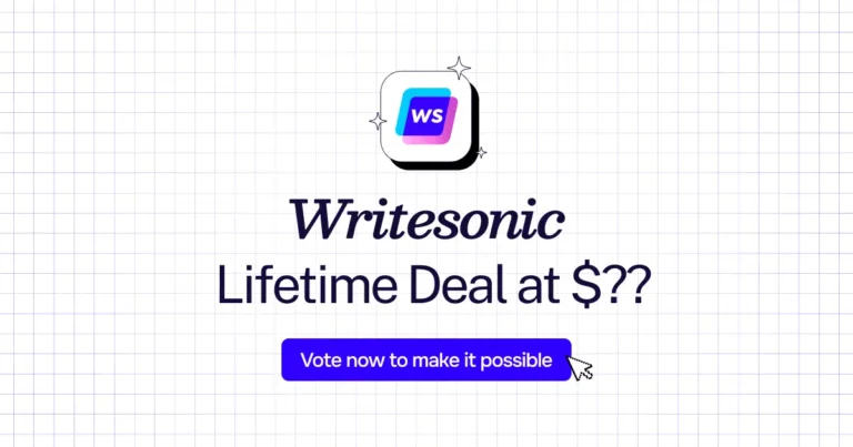 Writesonic Lifetime Deal