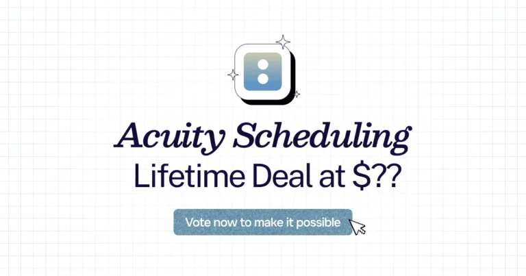 Acuity Scheduling lifetime deal