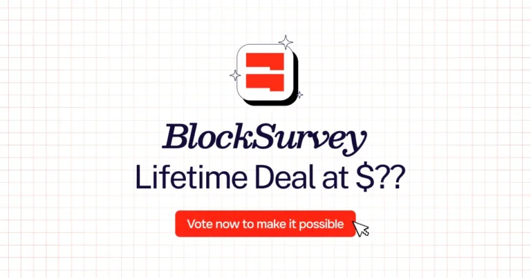 BlockSurvey Lifetime Deal
