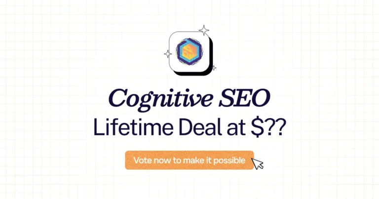 Cognitive SEO lifetime deal