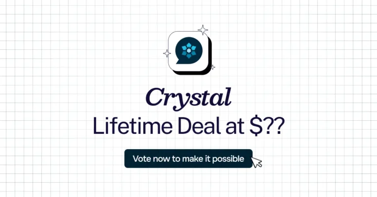 Crystal lifetime deal