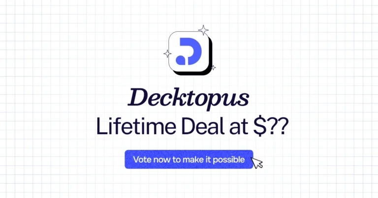 Decktopus lifetime deal