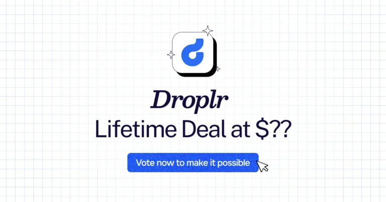 Droplr lifetime deal