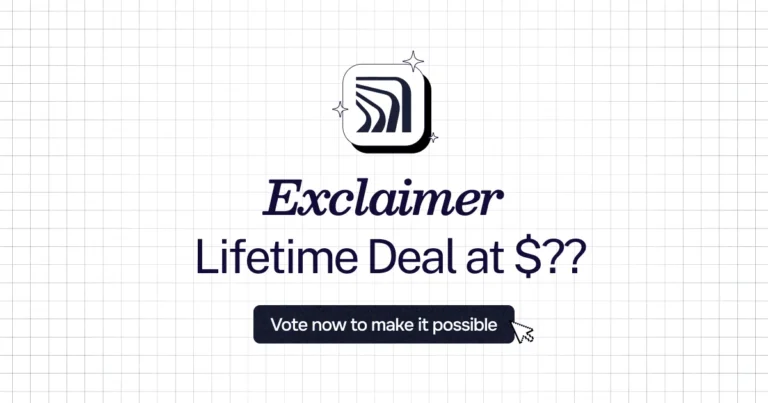 Exclaimer lifetime deal