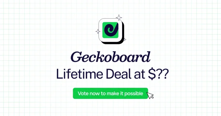 Geckoboard lifetime deal