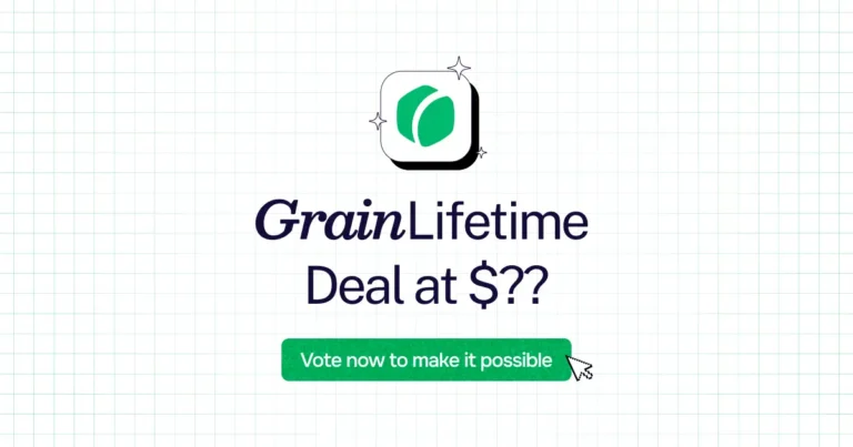 Grain lifetime deal