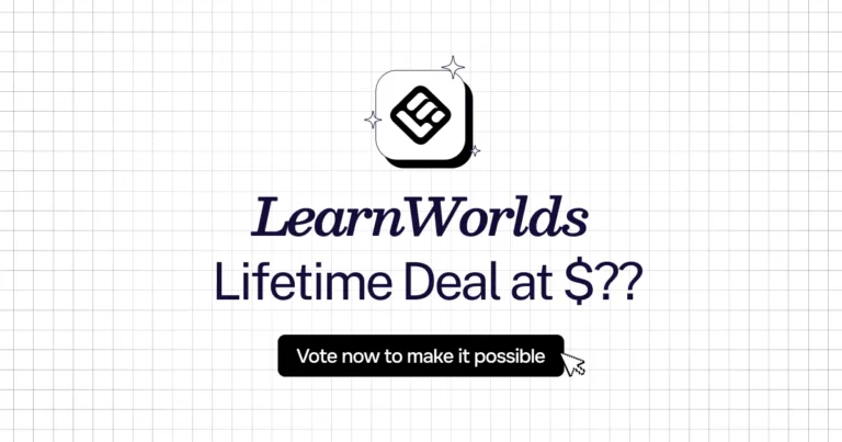 LearnWorlds lifetime deal