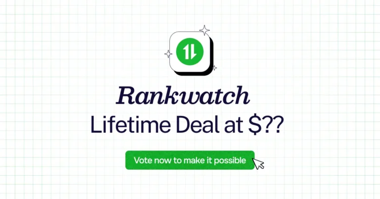 Rankwatch lifetime deal