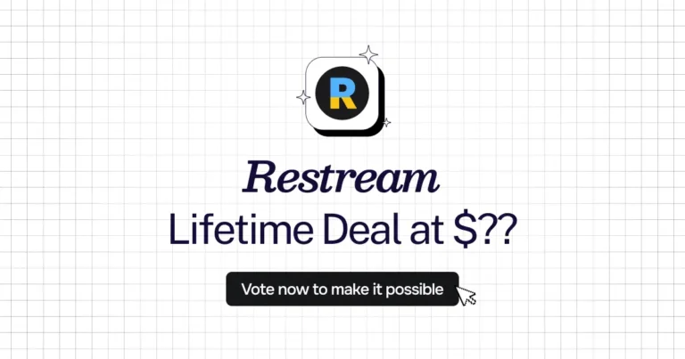 Restream lifetime deal