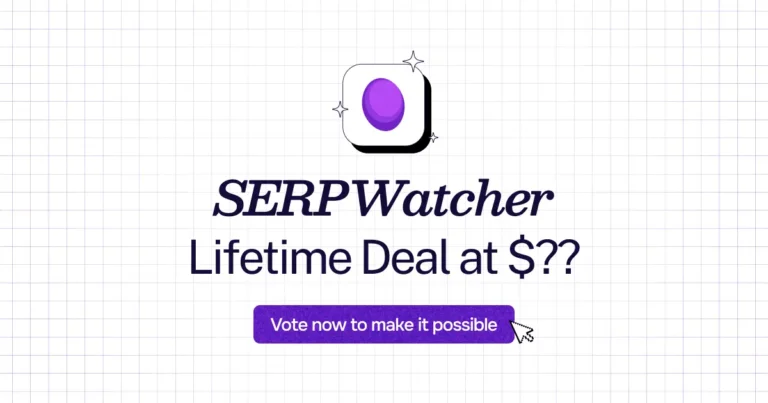 SERPWatcher lifetime deal