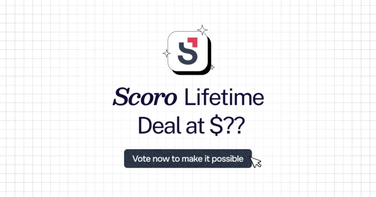 Scoro lifetime deal