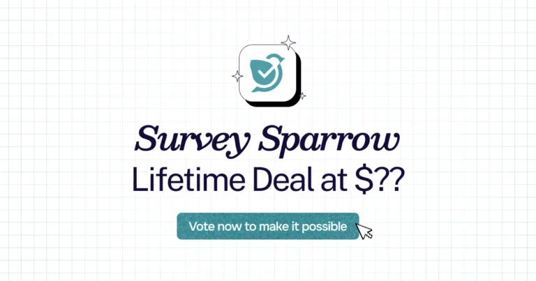 Survey Sparrow lifetime deal