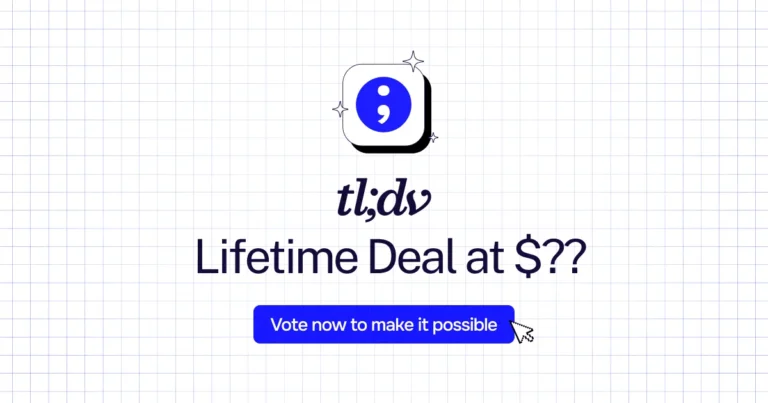 tl;dv lifetime deal
