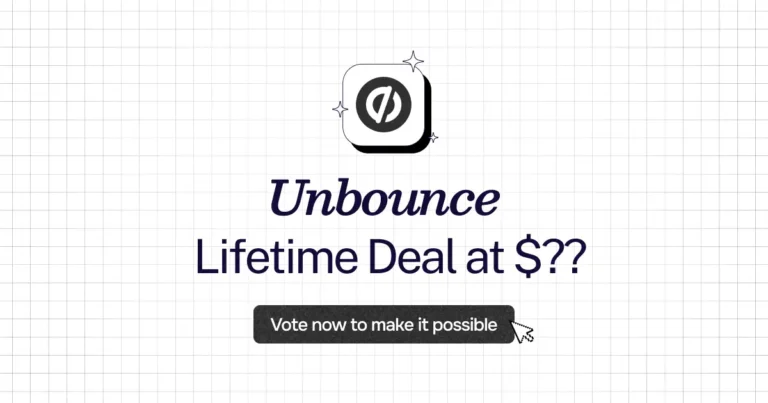 Unbounce lifetime deal
