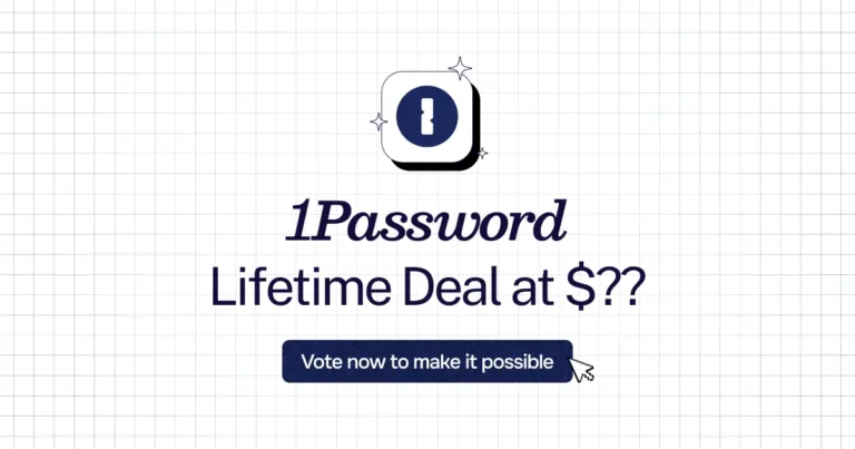 1Password lifetime deal