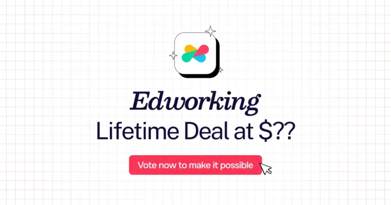 Edworking lifetime deal