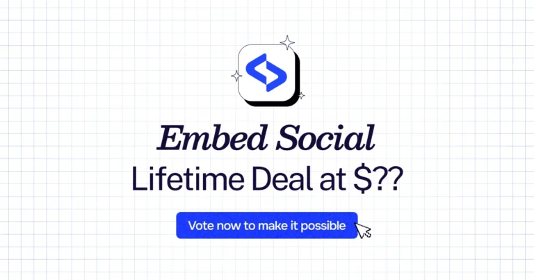Embed Social lifetime deal