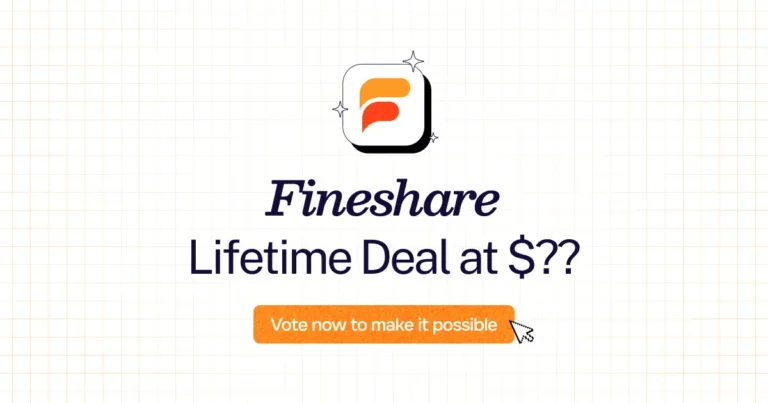 Fineshare lifetime deal