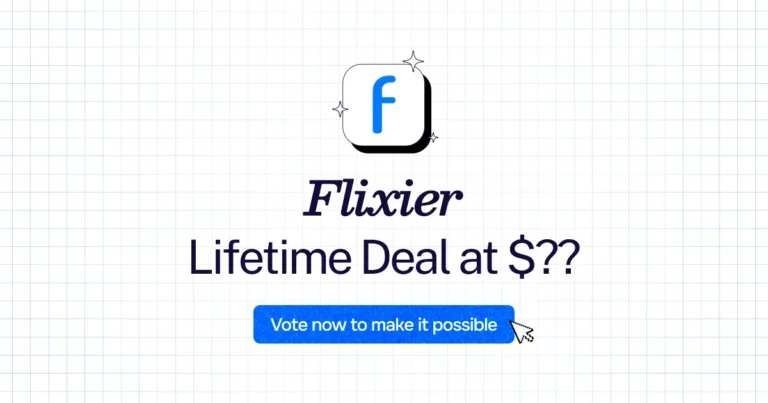 Flixier lifetime deal