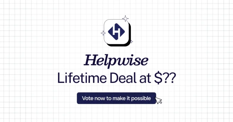 Helpwise lifetime deal