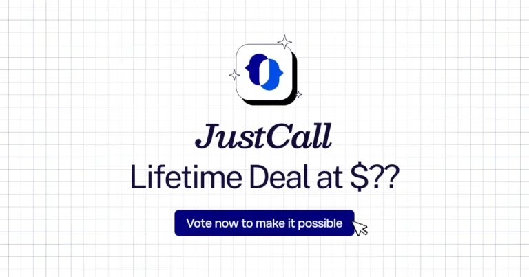 JustCall lifetime deal
