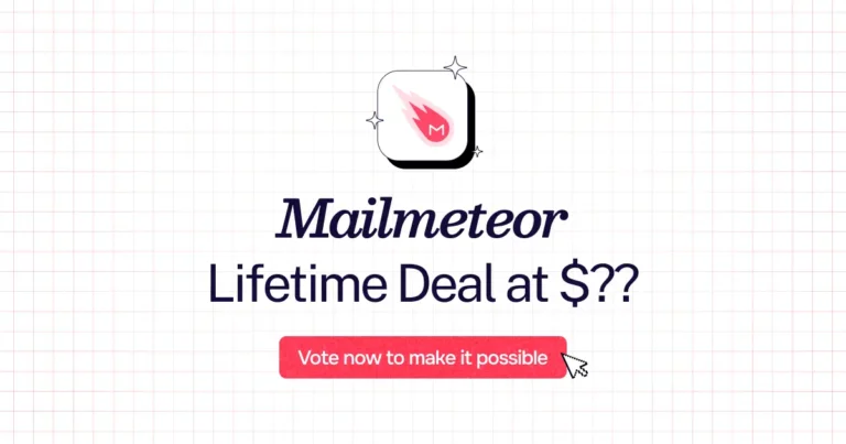 Mailmeteor lifetime deal