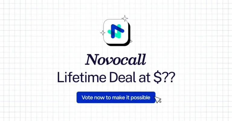 Novocall lifetime deal