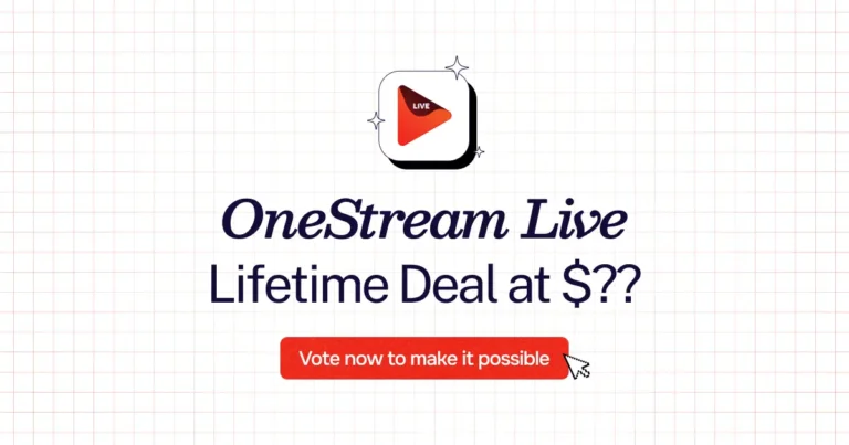 OneStream Live lifetime deal