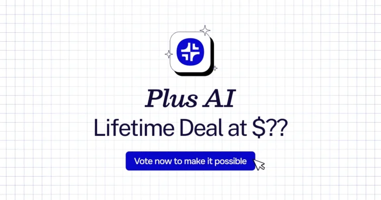 Plus AI lifetime deal