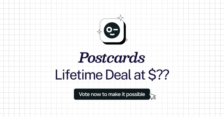 Postcards lifetime deal
