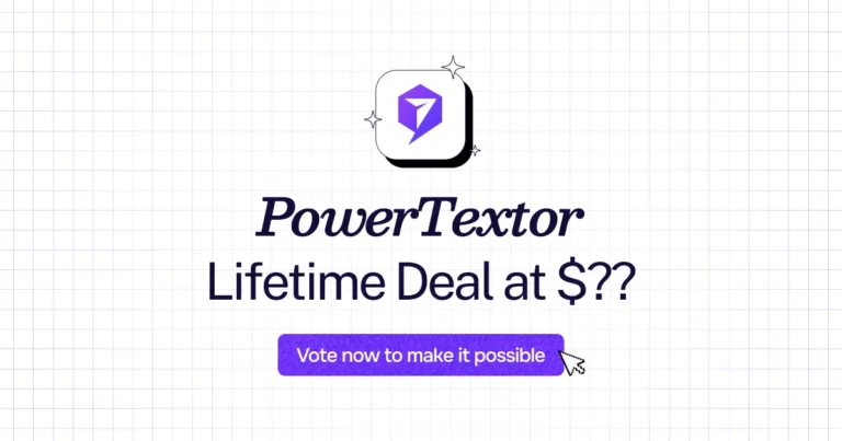 PowerTextor lifetime deal